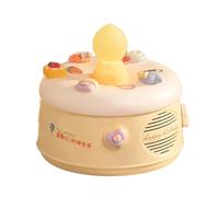 Fangxuee Warm Night Light Birthday Cake Bluetooth Soundar Hifi Sound Bluetooth Speaker for Birthday Gifts
