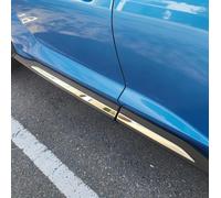 FANGYID Side Running Boards 2Pcs Car Stainless Steel Side Door Body Guard Strips Protector Decorative Cover Trims For Nissan For JUKE F16 2019-2023 Car Side Skirts Side Skirts (Size : Body Side Trim)