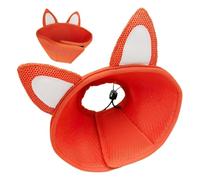 FANGZ Cat Recovery Cone | Adjustable Pet Neck Cone | Cute Puppy Recovery Collar | for Daily Commuting Indoor Veterinary Grooming Bathroom Prevent Scratching Stop Licking