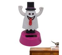 FANGZ Halloween For Car Dashboard - Solar Powered Dancing Toys With Shaking Head,Halloween Dashboard Toys, Dancing For Desk Home And Car