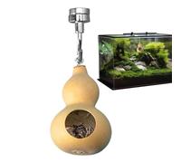 FANGZ Jumping Spider Decor - Natural Gourd Jumping Spider Enclosure With Magnetism - Natural Gourds Jumping Spider Enclosure, For Cute Decoration)