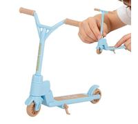 FANGZ Mini Finger Scooter - Two Wheel Foldable Non-Slip Desk Gadget | Finger Training Scooter - for Kids Home Travel Party Fidget Entertainment Hand Exercise