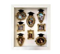 FANGZ Museum Photo Box | Antique Silhouette Crafts Case,DIY Tiny Museum Picture Frames,for Christmas Graduation Valentine's Day Couple Family Girlfriend
