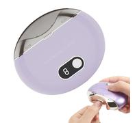 FANGZ Nail Cutter Electric, Rechargeable Fingernail Cutter with 3 Speed Gears, Digital Display Anti-Pinch Silent Grinder for Adults Care Finger Nursing Grooming Home Travel