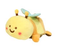FANGZ Plush Capybara Doll, Adorable Plush Capybara Bee Toy for Tabletop, Stuffed Animal Throw Pillow, Collectible Home Decoration for Living Room Bedroom Study Nursery Shelf Table