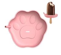 FANGZ Popsicle Holders for Kids | No Drip Ice Pop Holders for Kids,Washable Reusable, Leak-Proof Silicone Tray Catcher for Kids, Baby, Hot Days, Home, Outdoor