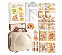 FANGZ Stationery Kit | Capybara Sticky Notes Kit,Aesthetic School Supplies - for Kids Teens Boys Girls Students School Kindergarten Home