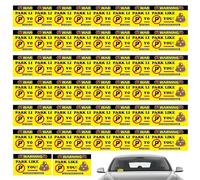 FANGZ You Parked Like an Cards - Parking Cards Warning Sign,50X Parking Tickets, Bad Parking Notes Prank Stuff, Funny Car Accessories Stocking Stuffers