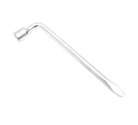FANGZESHI Car Spare Tire Wrench, L-Type Slotted End Socket, 19MM | Slotted End Socket, Tire Replacement Tool for Car Truck Tire, L Shaped Socket Wrench