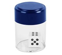 FANGZESHI One-to-Many Die Change Trick in a Clear Viewing Chamber | Clear Cylindrical Chamber, White Die with Black Markings, Visible to Several Smaller Die Forms for an Audience