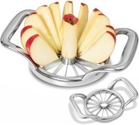 Fangzichen 5.5-inch Jumbo Apple Slicer, 16-Slice Thin Apple Slicer and Corer, Fruit and Vegetable Wedge, Sharp and Sturdy, Easy to use