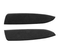 FANGZIQF Car Interior Refinishing Trim Cover For Camaro 2012-2015 Car Rear Inner Armrest Panel Decoration Stickers(Black)