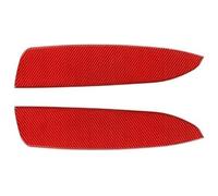 FANGZIQF Car Interior Refinishing Trim Cover For Camaro 2012-2015 Car Rear Inner Armrest Panel Decoration Stickers(Red)
