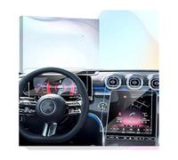 FANGZIQF For C-Class CLE 300 450 53 63 2022 2023 2024 11.9-inch And Digital Instrument Tempered Glass GPS Navi Film Screen Protector(Gps and instrument)