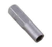 FANJABA Screw Driver Bit Adapter Precision Bits Set Screwdriver 6.35mm 1/4" Insert Bit Adapter to 4mm Bit Hex Holder 3 Types Screw Driver Bit Adapter