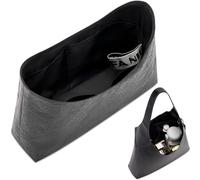 FANJI Project Purse Organizer Compatible with COACH Brooklyn 39 Shoulder | Handcrafted DuPont™ Tyvek®,Lightweight Hobo Organizer Insert, 1:1 Custom Fit,Matte Black,Ideal for Work and Everyday Use