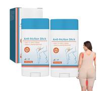 Fankayi 2PCS Anti-Chafe Stick,Waterproof Anti Chafe Stick,Glide Anti Chafing Stick,Thigh Anti Chafe Stick,Running Chafe Stick,Body Anti-Chafe Balm for Heel,Lower Arm,Legs,Skin Protection,Moisturizing