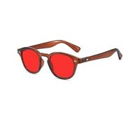 FANKIE Blue Light Blocking Glasses Red Tinted Sleep Glasses - Anti-Fatigue Reduce Eye Strain & Strong Light Stimulation Improve Sleep for Men/Women (Brown)