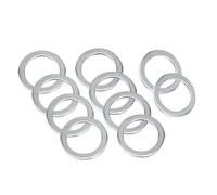 fanlangyi 10Pcs Pivots Converter Pedal Extension Spacers for Fixed Gear Tool Bikes Pedal Washers Steel Cycling Extenders Bikes Pedal Extension Spacers