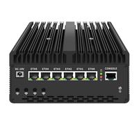 Fanless Mini PC U7-155H with 2*DDR5/2*M.2 Nvme,Desktop Computer 6*i226 2.5G LAN,SIM_5G Slot,4K Triple Display,WiFi,Micro Router Appliance, AES-NI, OPNsense,NO RAM NO SSD (NO RAM NO SSD)