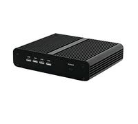 Fanless Silent Mini Desktop PC Intel i7-10510U CPU Windows 10 Pro 16GB RAM 512GB NVMe 4K HDMI DisplayPort LAN WIFI Bluetooth mSATA 2.5" SATA SSD