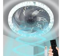 FanLito - 12" Remote Control Light Fan, Screw Down for Small Spaces, No Ventilation, Need Ventilation and Air Flow to Dry, Infinitely Adjustable (Black