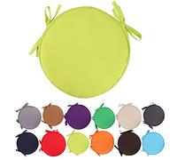 Fanlulu Colorful Indoor/Outdoor Chair Pads Round Seat Cushions Garden Patio Home Cushions - Diameter 38cm/14.9inch,Patio Furniture Cushion Cover,Round Seat Garden Pads