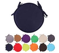 Fanlulu Colorful Indoor/Outdoor Chair Pads Round Seat Cushions Garden Patio Home Cushions - Diameter 38cm/14.9inch,Patio Furniture Cushion Cover,Round Seat Garden Pads
