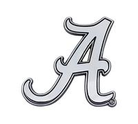 FANMATS 14806 NCAA University of Alabama Crimson Tide Chrome Team Emblem, 3"x3.2"