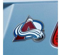 FANMATS 22209 Colorado Avalanche 3D Color Metal Emblem, Diecut Team Logo Auto Emblem