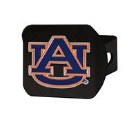 FANMATS 22639 Auburn Tigers Black Metal Hitch Cover - 3D Color Emblem