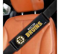 FANMATS 32067 Boston Bruins Embroidered Seatbelt Pad - 2 Pieces