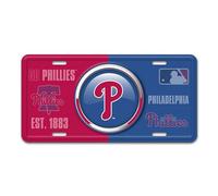 FANMATS 43238 Philadelphia Phillies Embossed Metal License Plate