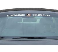 Fanmats NCAA Florida State Windshield Decal, One Size, One Color, 3.25" x 34" (61503)