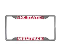 FANMATS NCAA North Carolina State Wolfpack License Plate Framelicense Plate Frame, Team Colors, One Sized