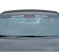 FANMATS NFL - Chicago Bears Sun Stripe Windshield Decal 3.25 in. x 34 in.