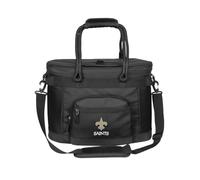 FANMATS NFL New Orleans Saints 35 Can Flex Cooler - Leak-Proof Lining | 35 Can Capacity | Top Hatch Opening | Team Color