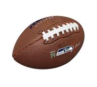 FANMATS NFL Seattle Seahawks Sam Darnold Player Edition Leather Football - 5.25" x 5.25" x 8" | Composite Leather Material | Debossed Team Logos