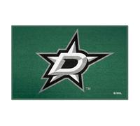 FANMATS NHL Dallas Stars Nylon Face Starter Rug,Team Color,19"x30"