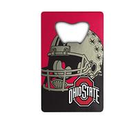 Fanmats Ohio State University Metal Credit Card Bottle Opener 3.25" x 2"