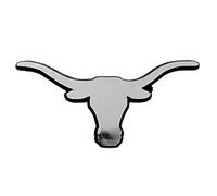 FANMATS Promark Patch Collection University of Texas Longhorns Car 3D Chrome Auto Emblem, One Size