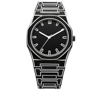 FANMIS Men's Anime-Inspired Fashion Sketch Wristwatch Minimalist Creative Wormhole Design Stylish and Durable Timepiece for Men's Sports Watch, B Black