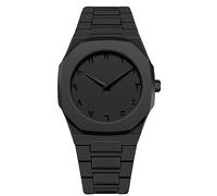 FANMIS Men's Anime-Inspired Fashion Sketch Wristwatch Minimalist Creative Wormhole Design Stylish and Durable Timepiece for Men's Sports Watch, E All Black