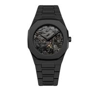 FANMIS Men's Anime-Inspired Fashion Sketch Wristwatch Minimalist Creative Wormhole Design Stylish and Durable Timepiece for Men's Sports Watch, E Gold Black