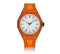 FANMIS Men's Anime-Inspired Fashion Sketch Wristwatch Minimalist Creative Wormhole Design Stylish and Durable Timepiece for Men's Sports Watch, B Orange
