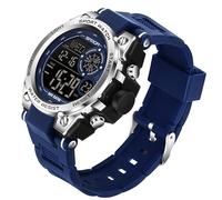 Fanmis S-Shock Multi Function Digital LED Quartz Watch Water Resistant Electronic Sport Watches Black