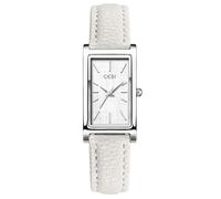FANMIS Women's Vintage Rectangle Classic Analog Quartz Watch Ultra Thin Leather Strap