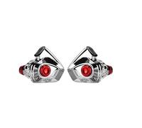 Fanmusic DUNU TITAN S2 Dynamic Driver In-Ear Headphone 0.78 2pin Connectors (Silver, 3.5mm Jack no mic)
