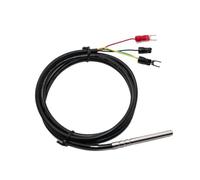 FANNIXI -50~100'C pt100 sensor thermal resistance sensors 304 stainless steel 5 * 50mm pt100 temperature sensors(3 wire type 4 meter)