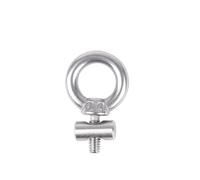 FANNIXI Track Mount Tie Down Eyelet t M3/4/5/6 Stainless Steel Awning Rail Stoppers Outdoor Slide Track Cable Rope Lifting Ring Screw Hooks (Color : 6pcs, Size : M3)